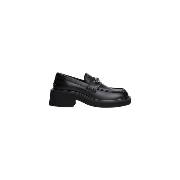 Tommy Hilfiger Jeans Black Leather High Heel Women\'s Pumps